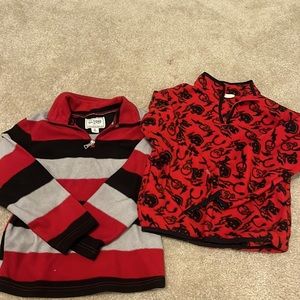 Boys fleece pullovers M 7/8